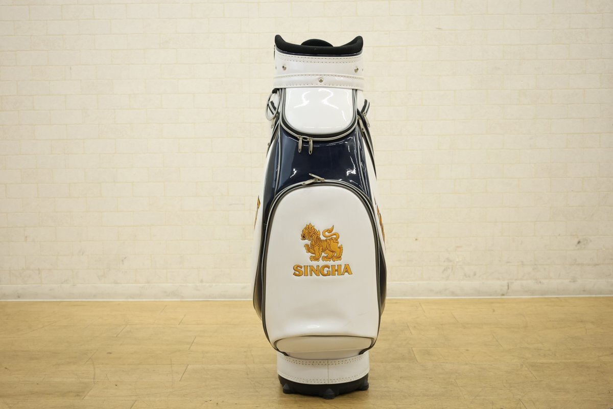 楽天市場】【送料無料】シンハー SINGHA キャディバッグ ホワイト