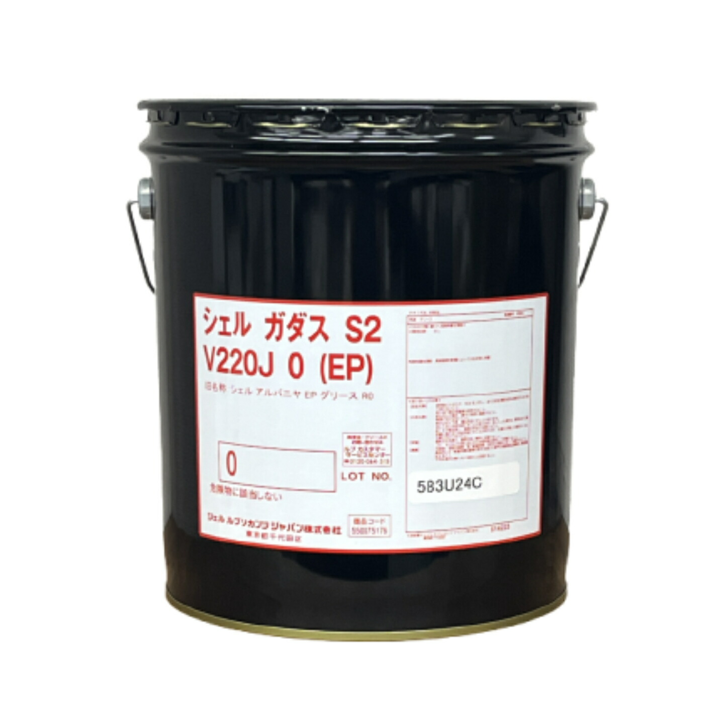 楽天市場】シェル ガダスS2 V220J 0(EP) ペール缶 16kg (法人様限定