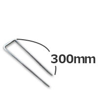 楽天市場】ザバーン 防草シート用 純正 コ型ピン コ型止めピン