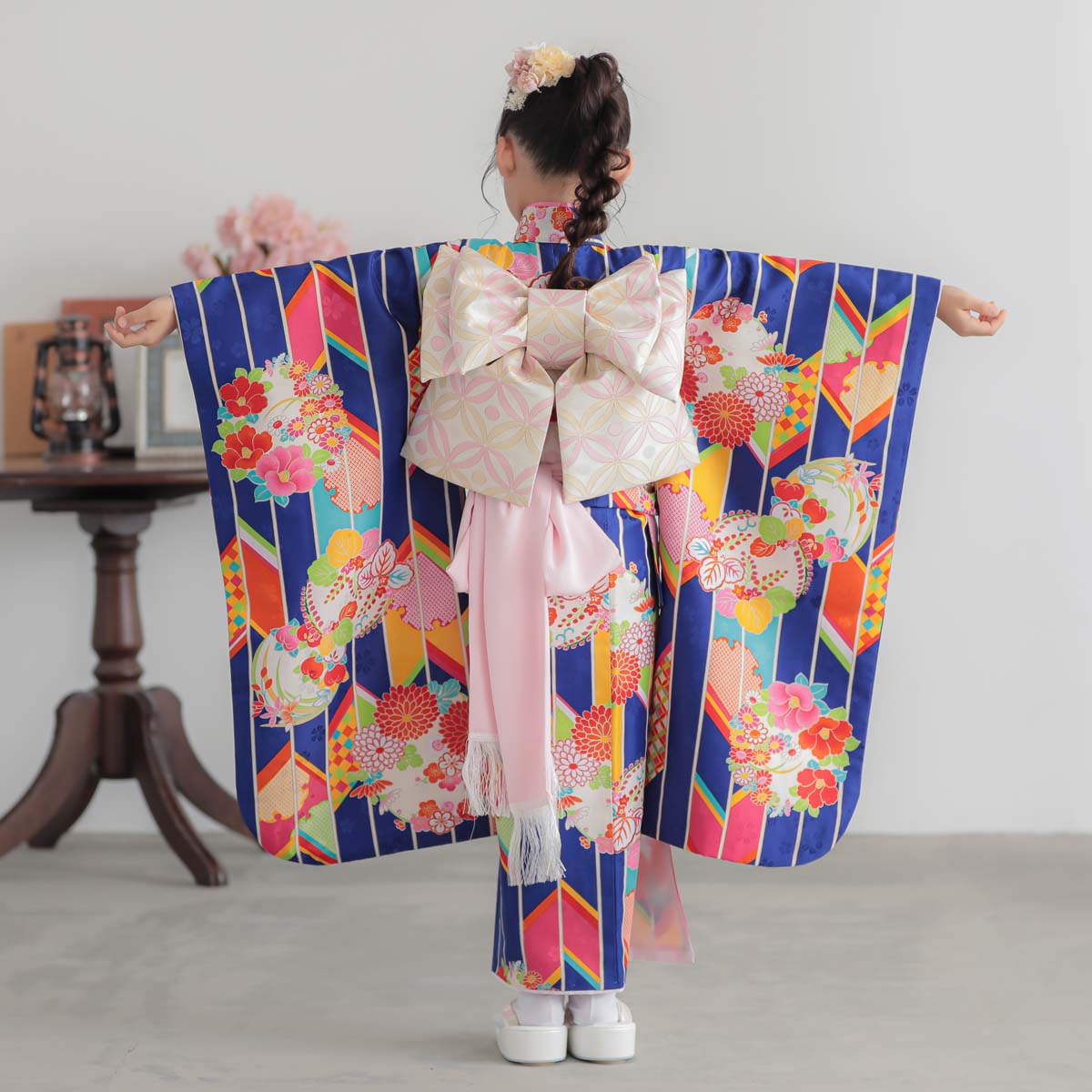 楽天市場】【レンタル】753 七五三 着物 7歳 フルセット 女の子