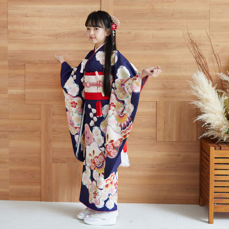 楽天市場】【レンタル】753 七五三 着物 7歳 フルセット 女の子