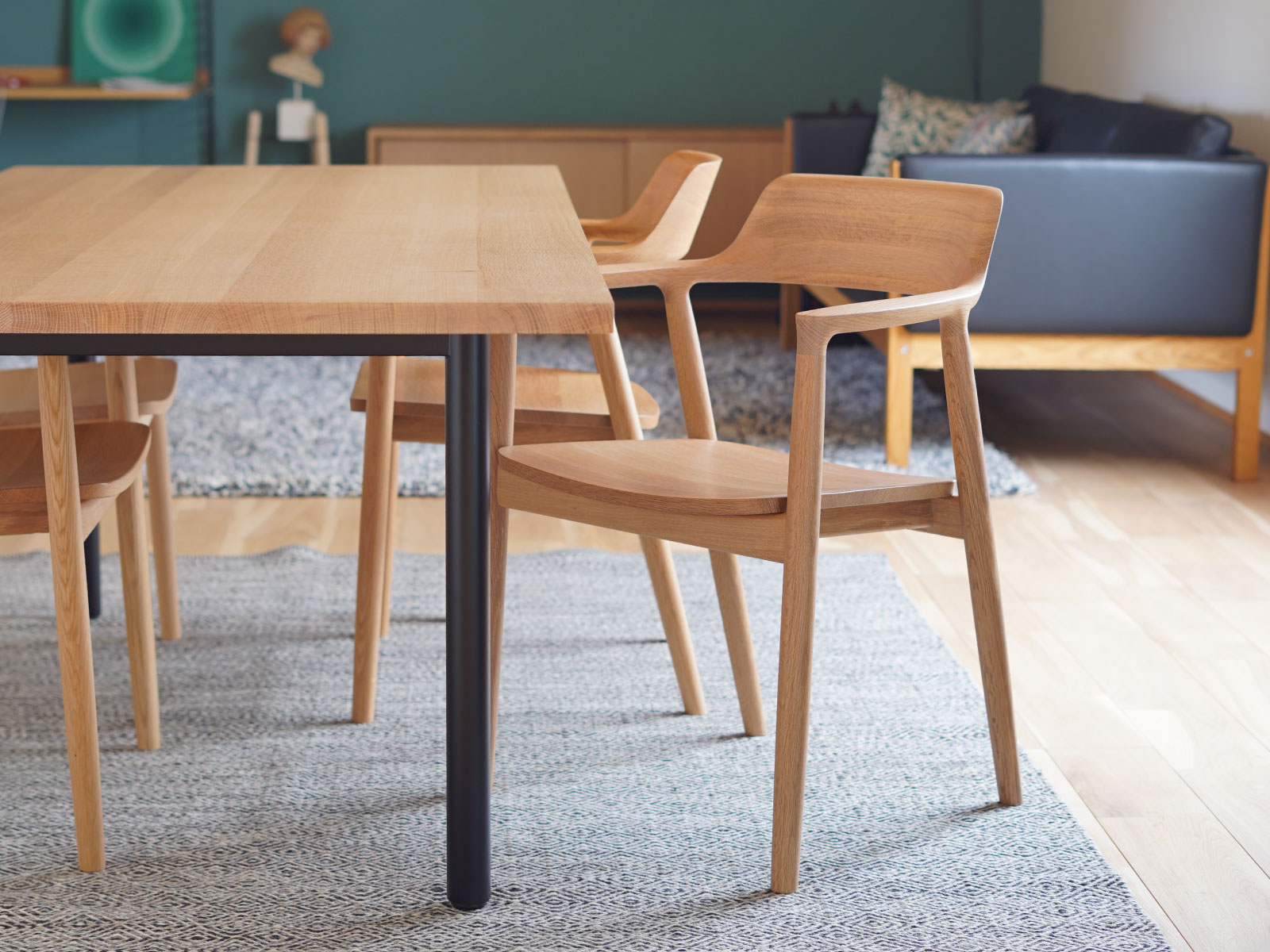 楽天市場】マルニ木工 HIROSHIMA ヒロシマ アームチェア ホワイト