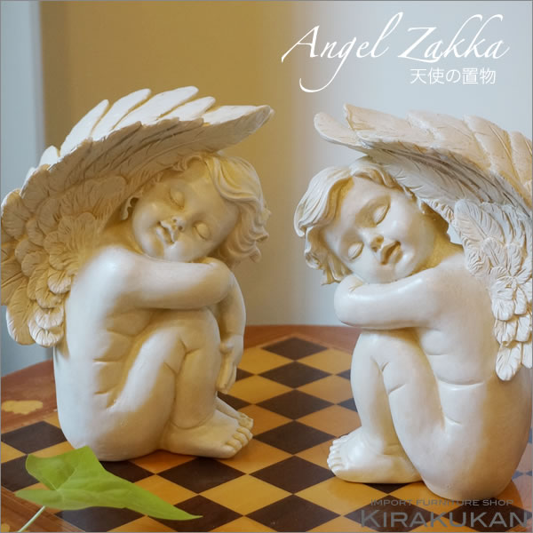 楽天市場】天使雑貨 プリティーエンジェル 天使 置物 可愛い天使 輸入