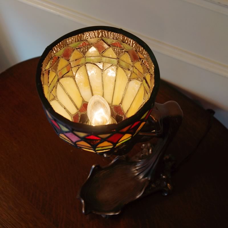 楽天市場】【スーパーセール期間限定価格】 ステンドグラスランプ