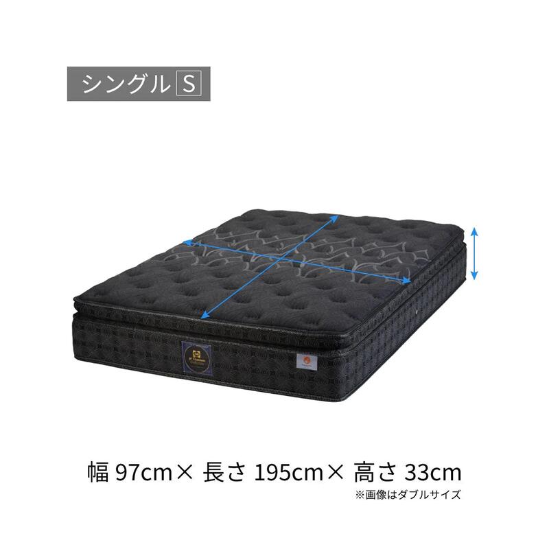 楽天市場】シーリー マットレス Sealy ベッドマットレス JPチタン