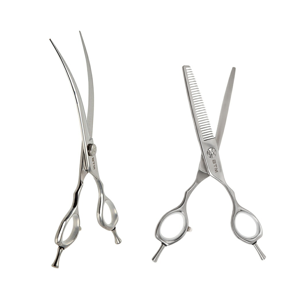 パワフルに切れる理美容師プロ用シザーカットバサミ✂トリマー