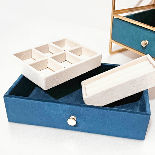 楽天市場】【ディスプレイ用品】 アクセサリー/ジュエリーボックス 2段