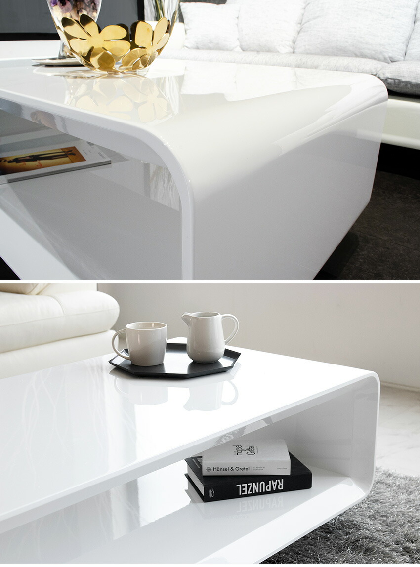 楽天市場】【送料無料】 センターテーブル 高級感 モダン 白 テーブル