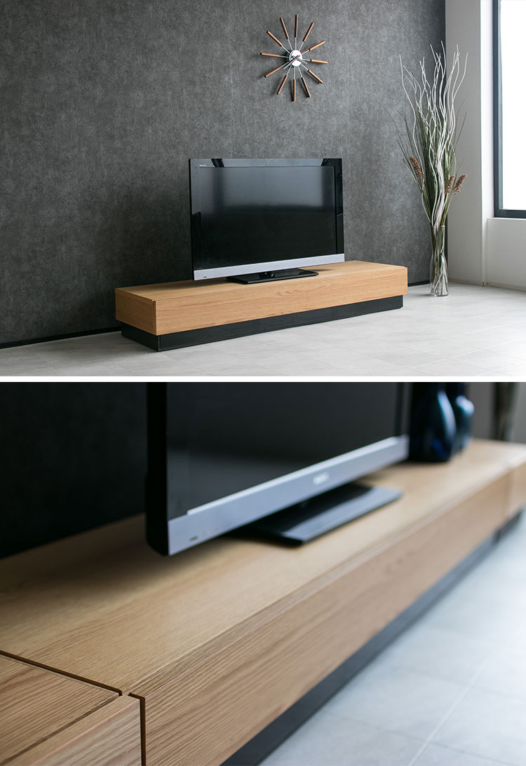 楽天市場】【送料無料】 ローボード ウォールナット テレビ台 ガラス