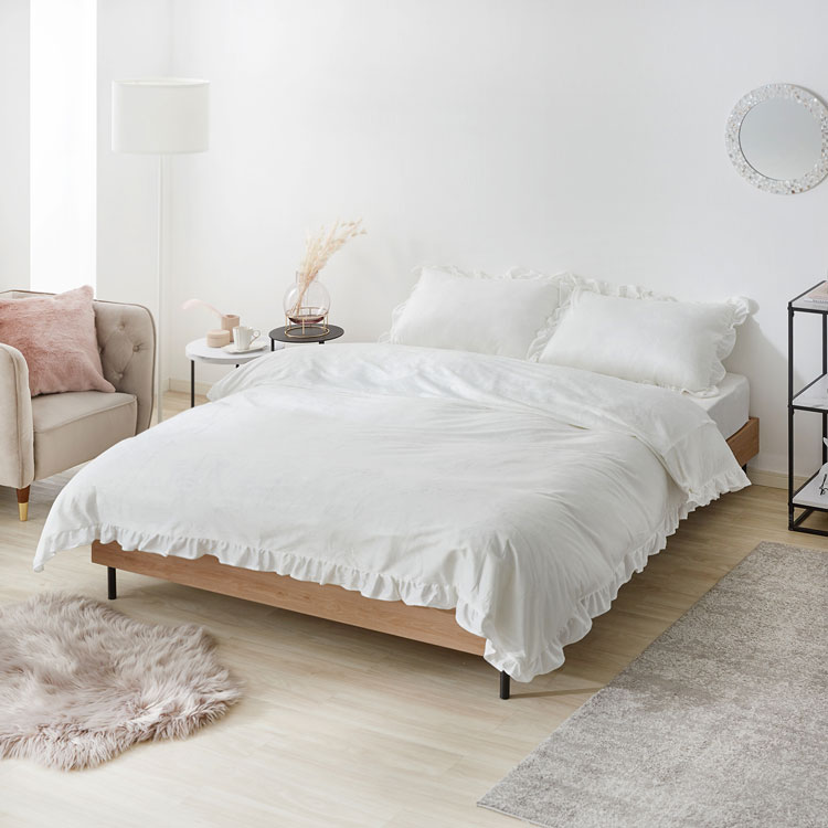 楽天市場】掛布団カバー ボックスシーツ 枕カバー 4点セット D ダブル