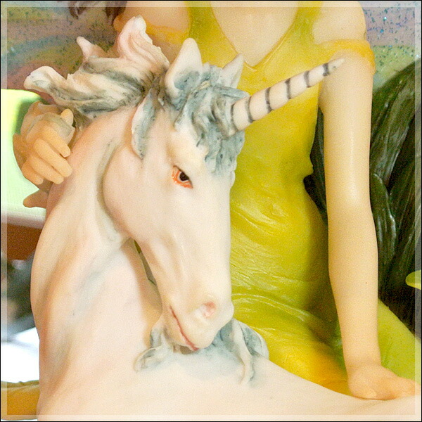 楽天市場】幸福の妖精 ユニコーン 像 妖精 フェアリー ユニコーン 天使