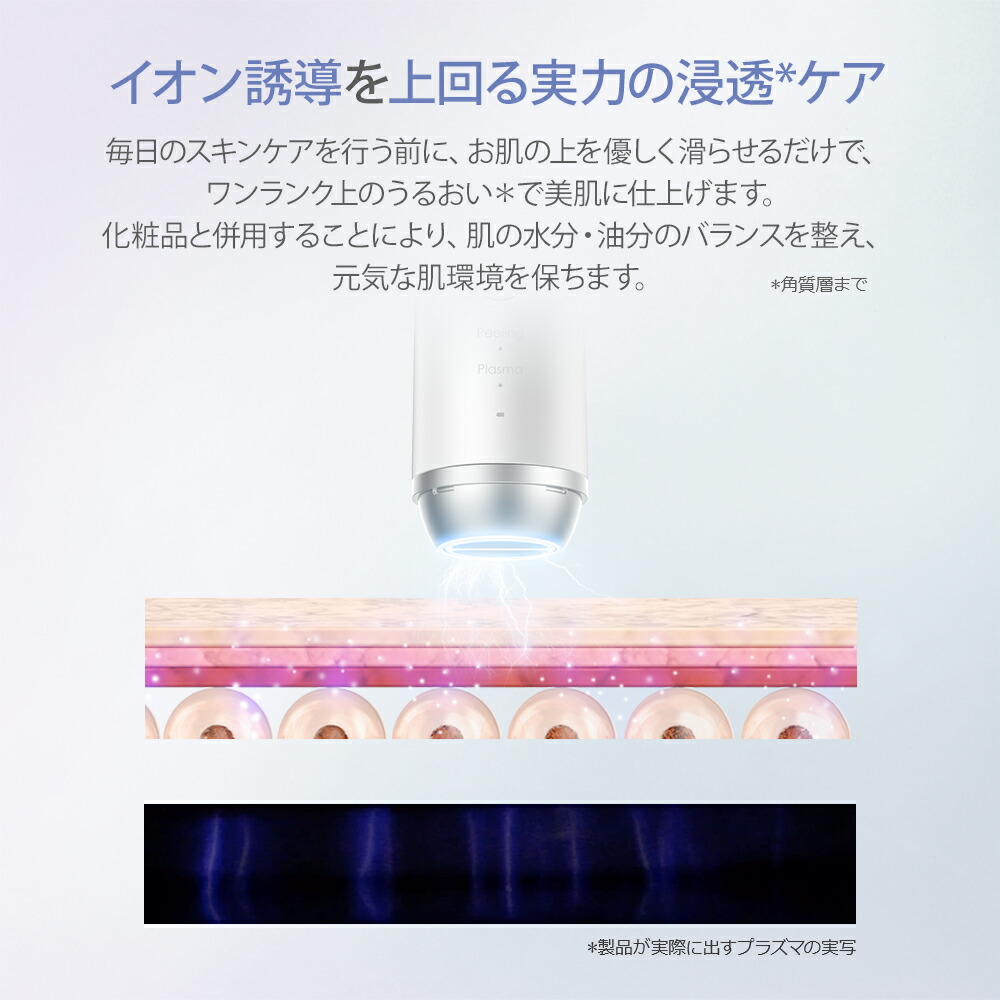楽天市場】プラズマ美顔器RISE R1 cosbeauty 毛穴ケア 超音波振動 多