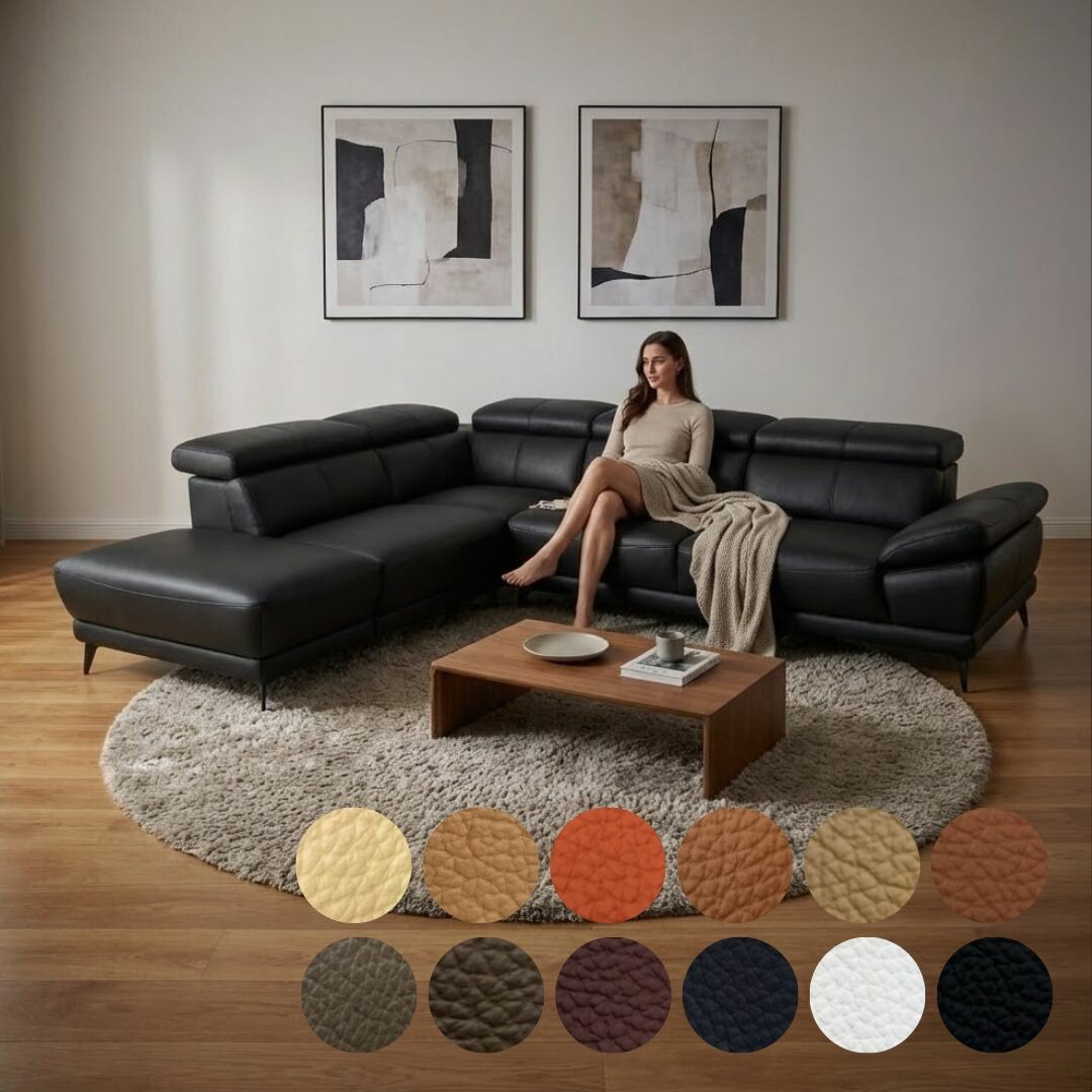 楽天市場】ソファ ソファー 本革 カウチソファ 3人掛け 4人掛け