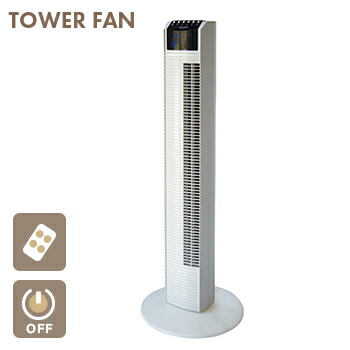 楽天市場】【送料無料】扇風機 タワー リモコン付 TF-911R【 タワー