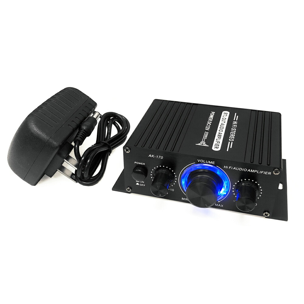 楽天市場】【SS期間中 P5倍】小型2chオーディオアンプ お手頃アンプ