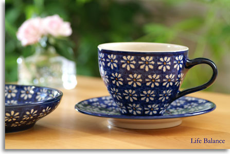 楽天市場】ドイツ陶器 ドイツ食器 カンネギーサ陶器 ティーカップ