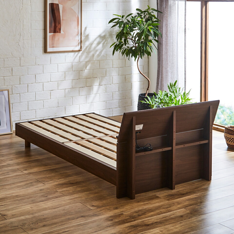 楽天市場】【開梱設置無料】 大川家具 モーブル すのこ ベッド ダブル