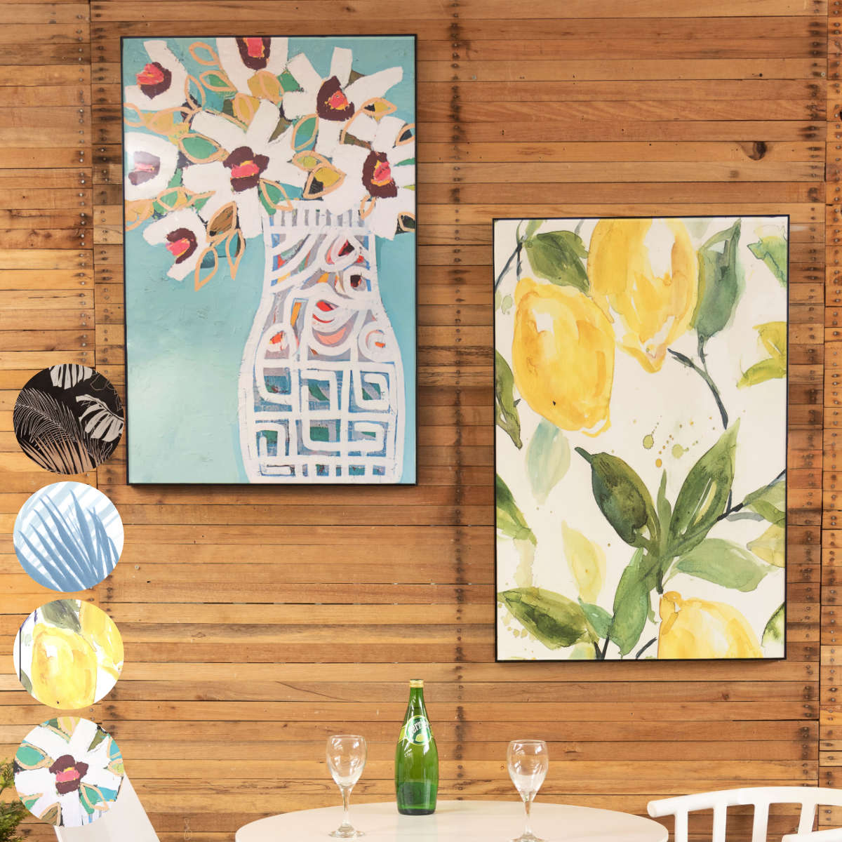 楽天市場】アートパネル 60×90cm 植物 （ グラフィックパネル デザイン