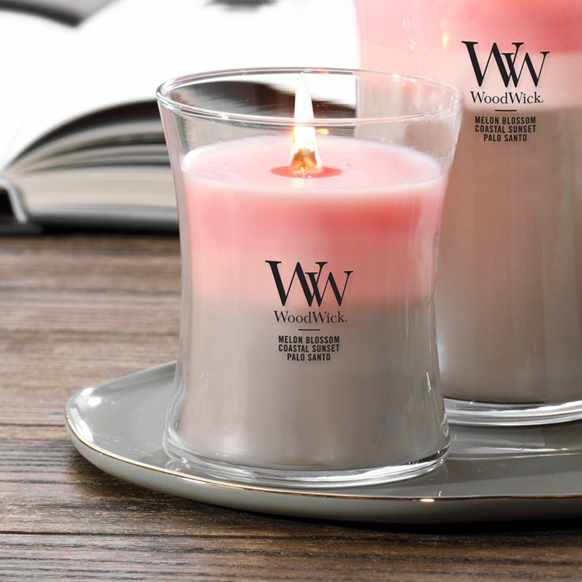 楽天市場】アロマキャンドル ウッドウィック WoodWick トリロジー