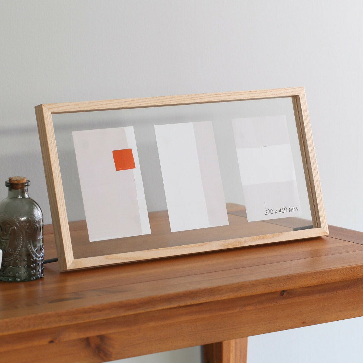 楽天市場】フォトフレーム CAN-04 ポストカードサイズ 3連 （ フォト