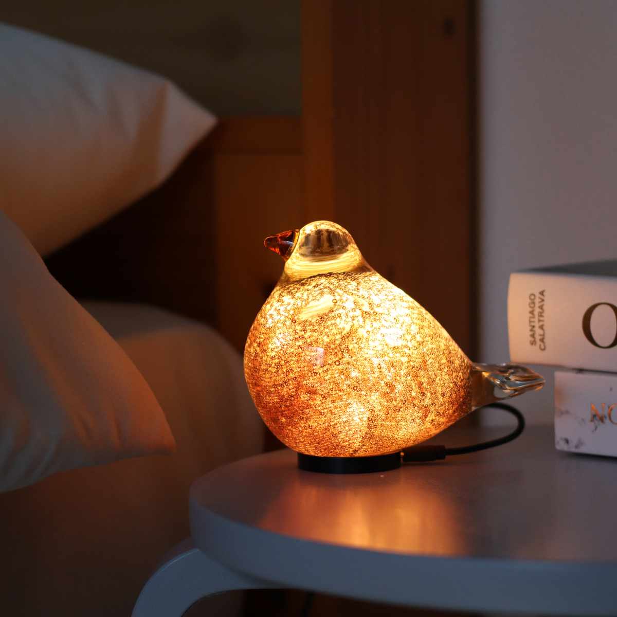 楽天市場】テーブルライト HEALING BIRD USB電源 （ ライト ガラス製