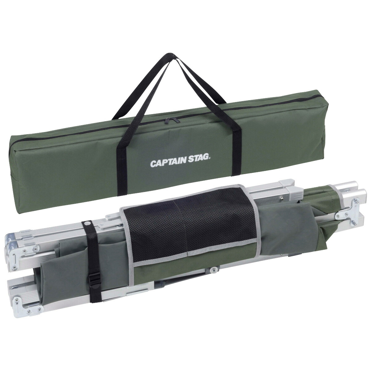 楽天市場】コット 幅63.5×奥行185×高さ43.5cm 簡単フィールドGIベッド