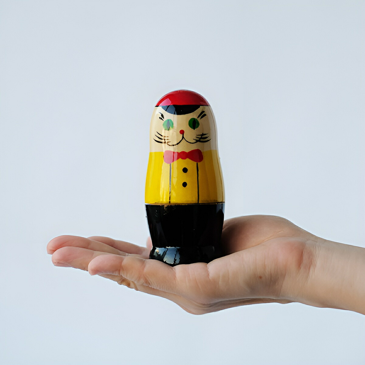 楽天市場】マトリョーシカ Semyon cat Matyoshka Black 5pcs （ セ