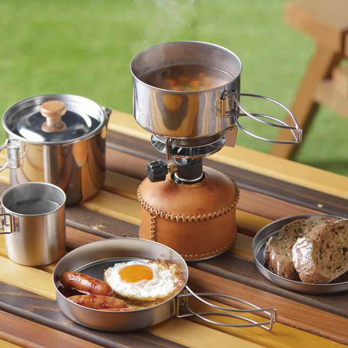 楽天市場】アウトランド キャンピングケトル＆クッカー6pc (マグカップ