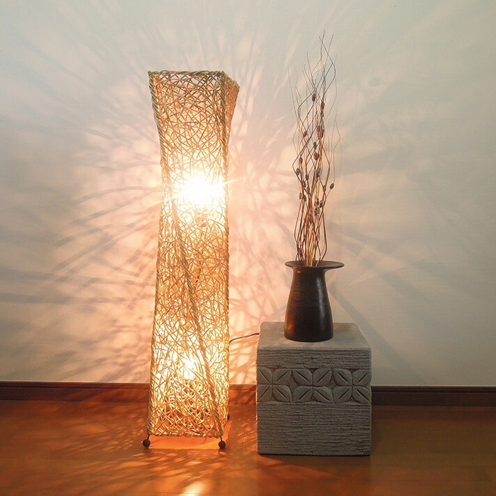 楽天市場】【最大半額＆7%OFFクーポン】アジアン 間接照明 置き型 籐