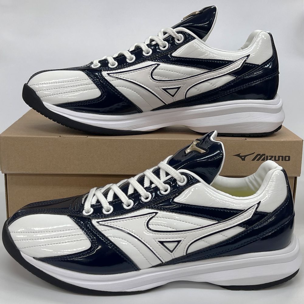 楽天市場】【サイズ交換送料無料】ネイビー×ホワイト ミズノ 野球