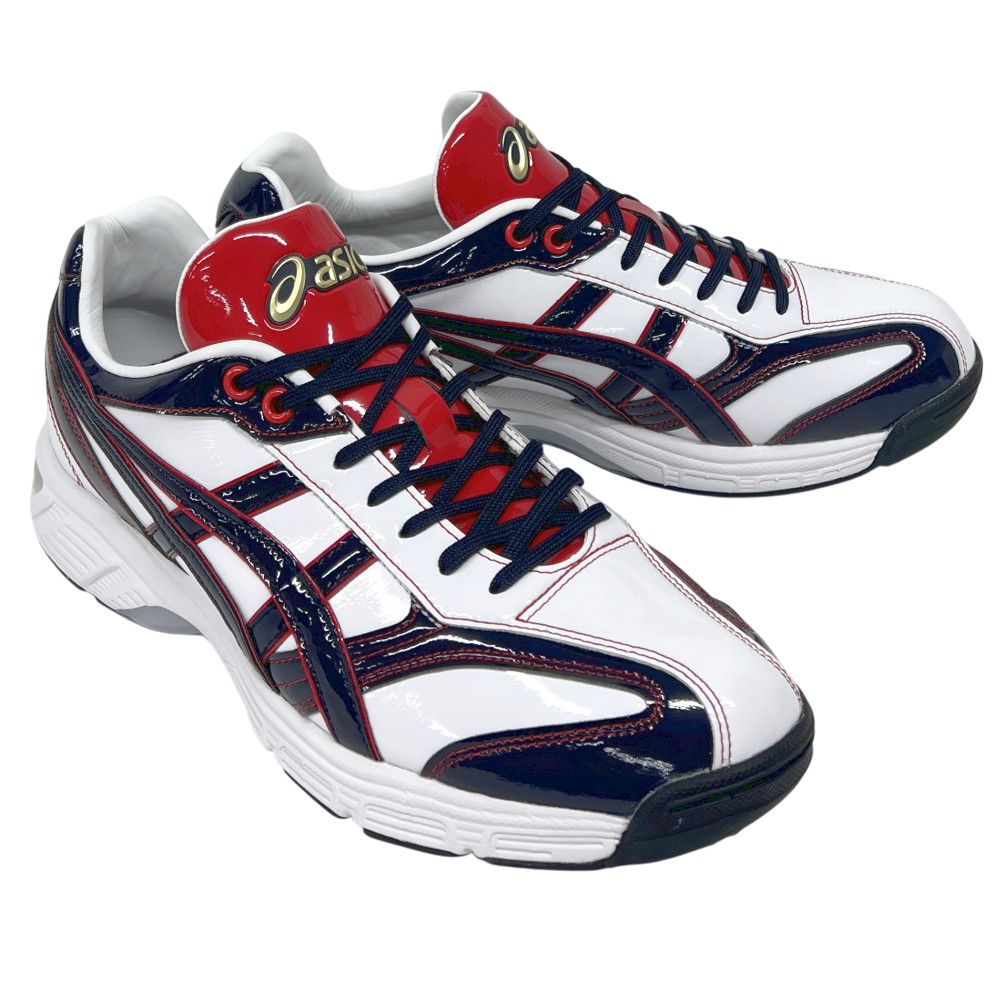 楽天市場】【サイズ交換送料無料】ネイビー×ホワイト アシックス 野球