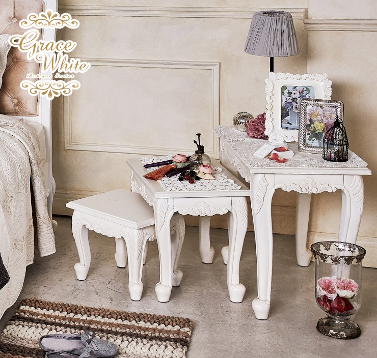 楽天市場】【10%OFFクーポンあり☆3/5(木)限定】猫脚 ネストテーブル