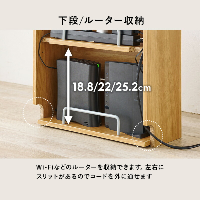 楽天市場】【3%クーポンあり☆7・8日限定】ケーブル収納ボックス 2段