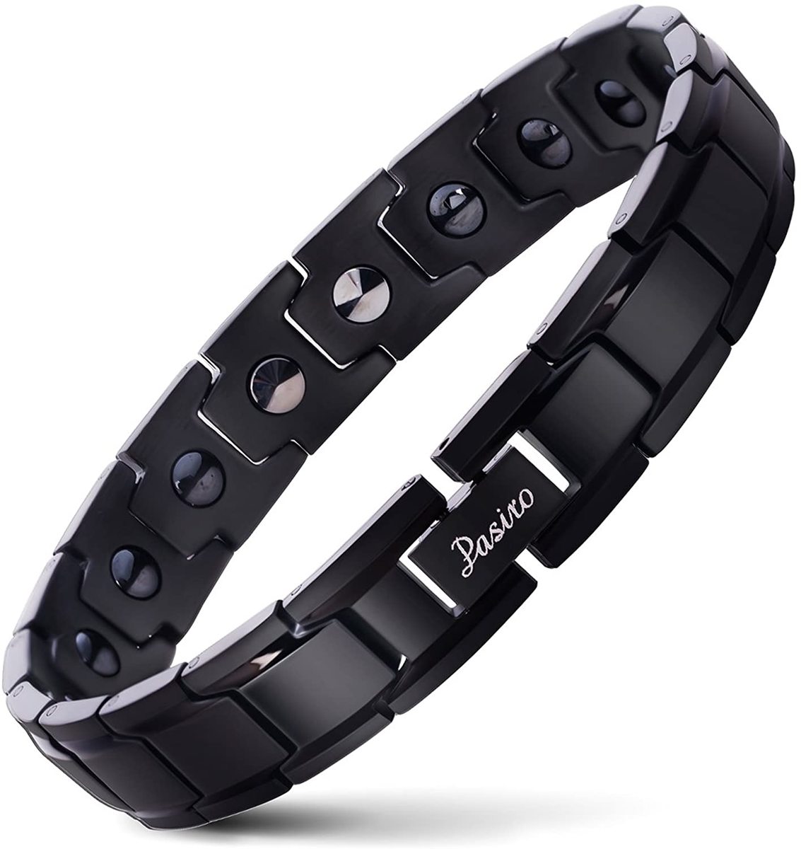 楽天市場】ゲルマニウム ブレスレット メンズ 磁気ブレスレット 静電気