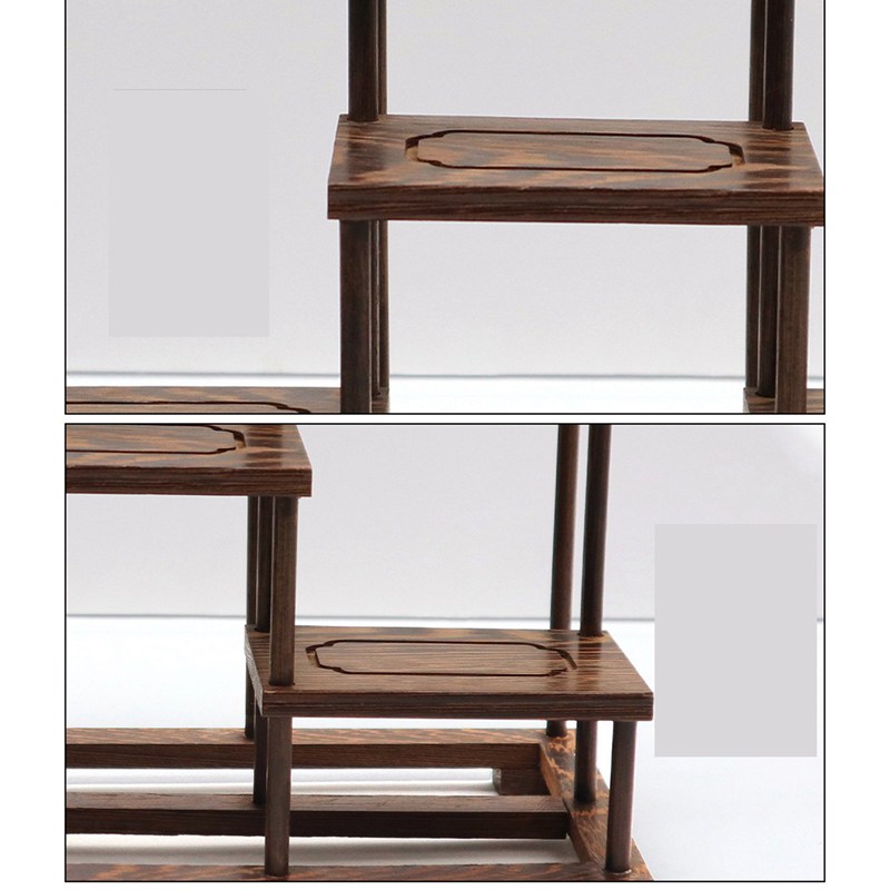 楽天市場】茶器収納トレー 木材 アンティーク珍品棚 調味料ラック 卓上