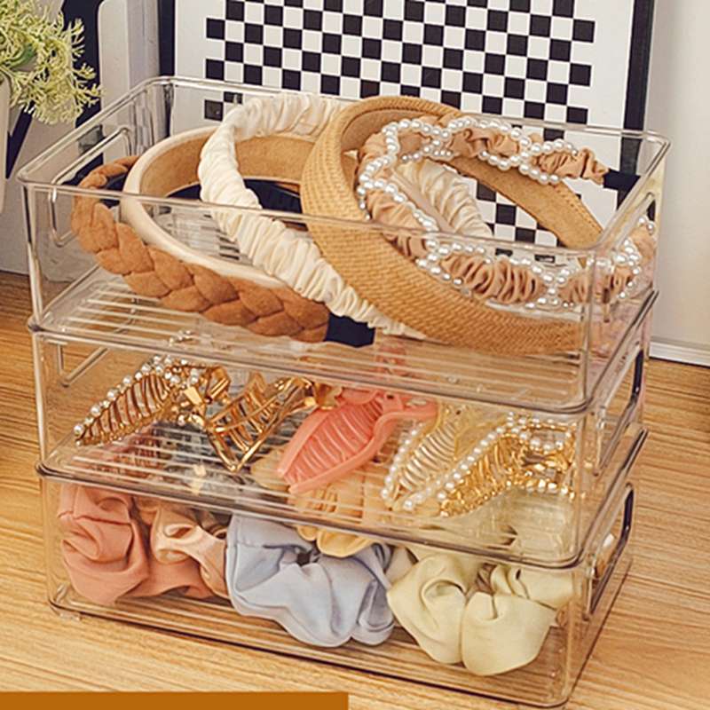 楽天市場】収納ボックス ジュエリーボックス 透明 組み立て式 取り外し