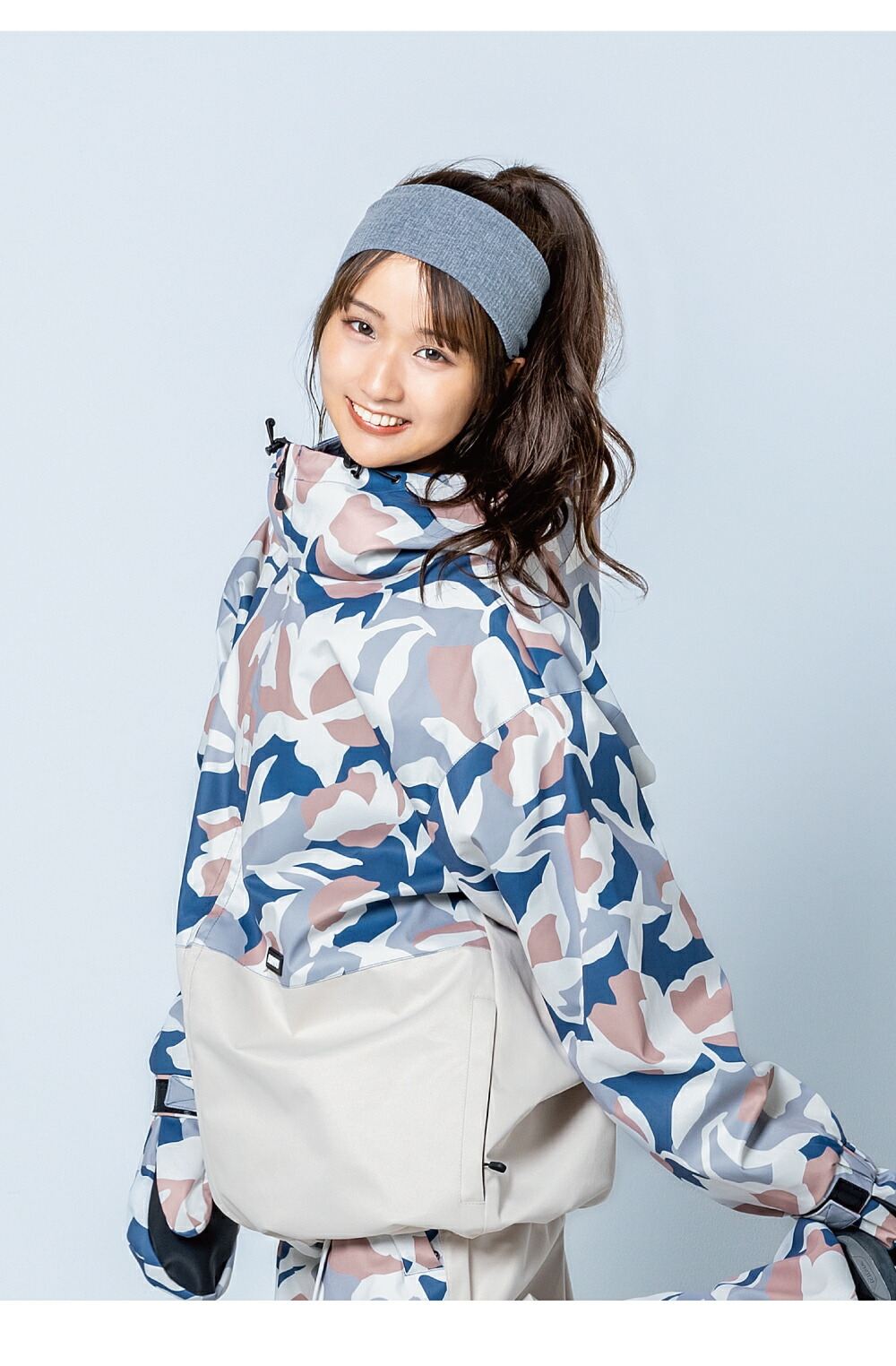 楽天市場】スノーボードウェア レディース ビックシルエットフード