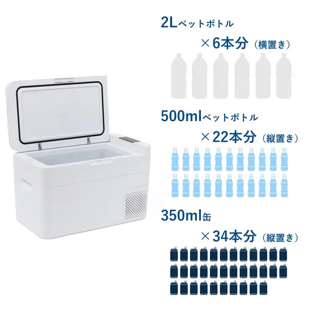 楽天市場】RELICIA レリシア 車載冷凍冷蔵庫 RLC-CF24 庫内容量24L