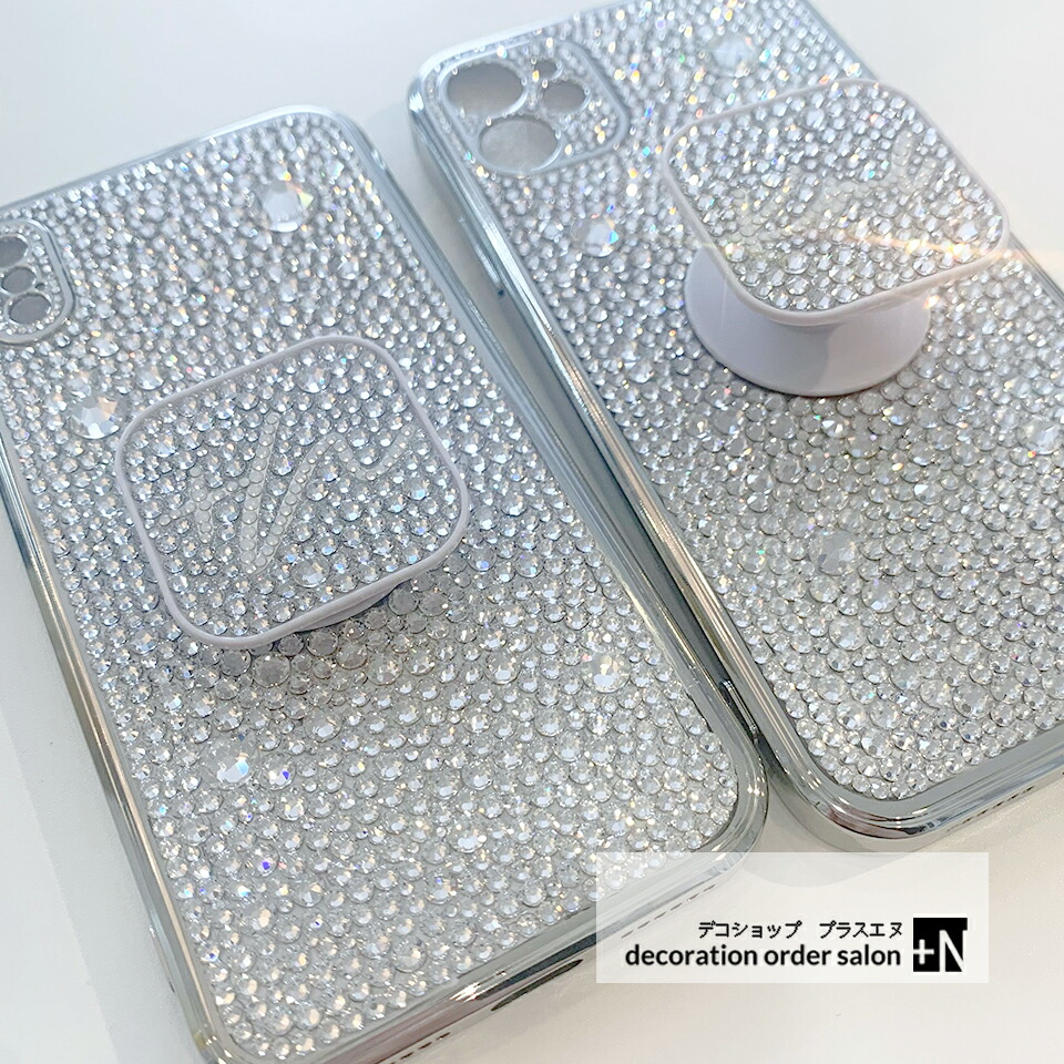 楽天市場】iPhone17対応!!スマホケース 全面デコ スワロフスキースマホ