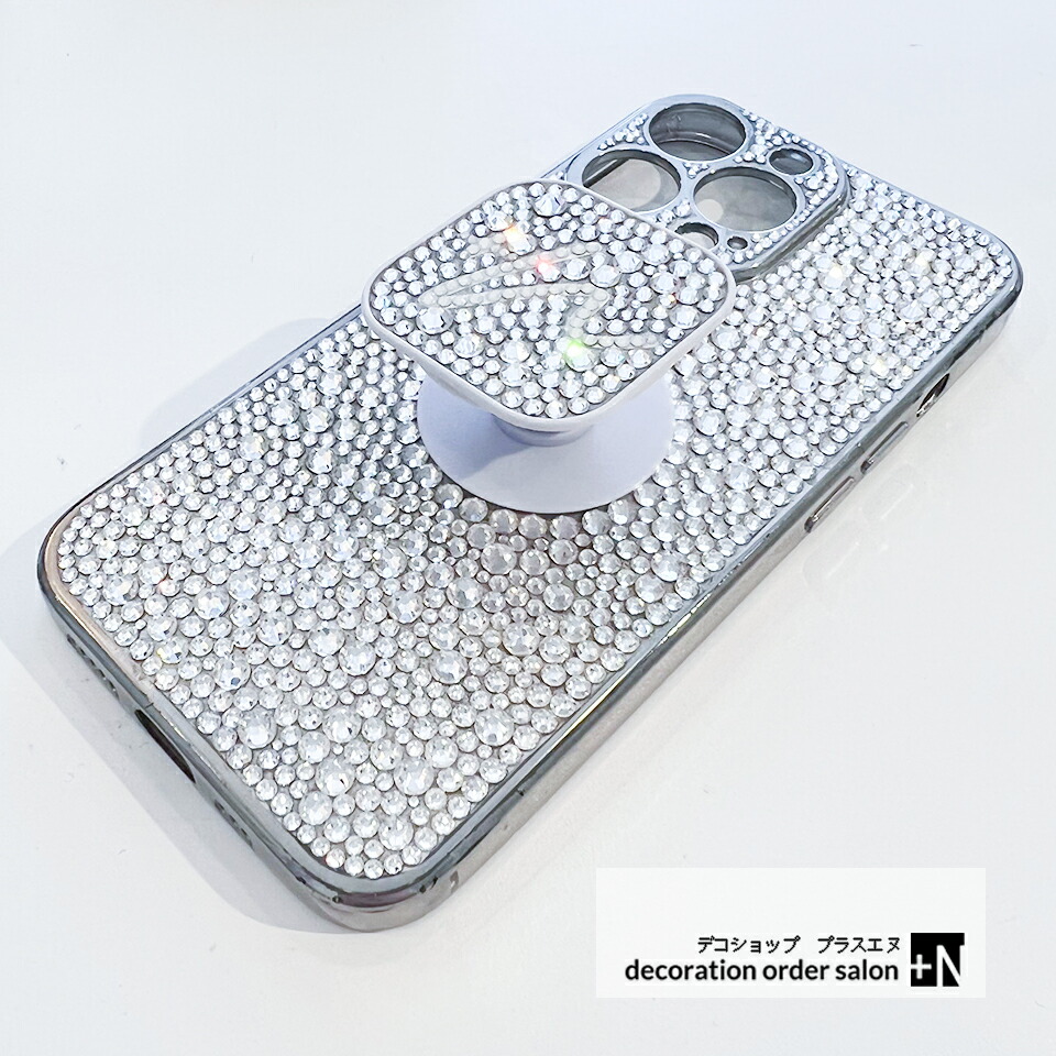 楽天市場】iPhone17対応!!スマホケース 全面デコ スワロフスキースマホ