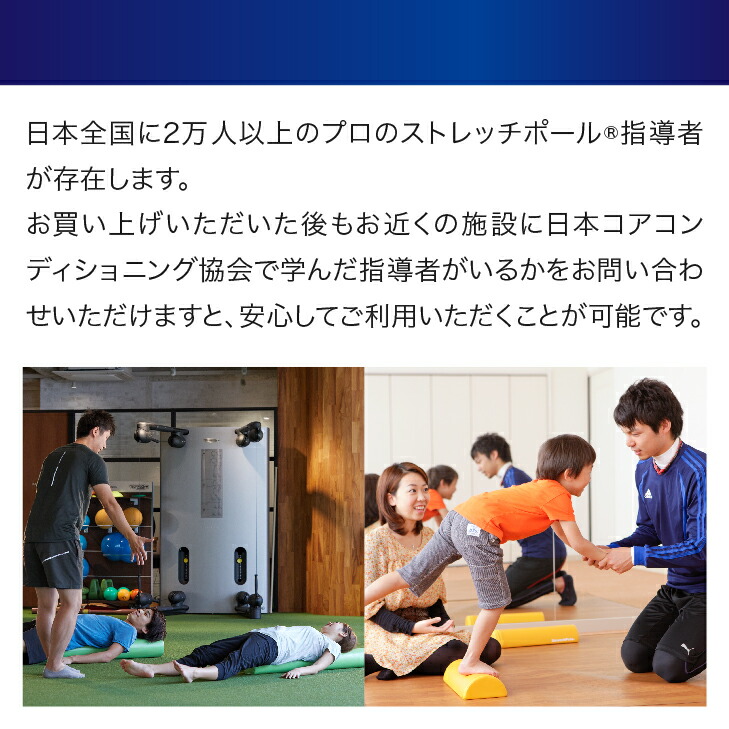 楽天市場】LPN ストレッチポールハーフカット(ネイビー)スタートBOOK