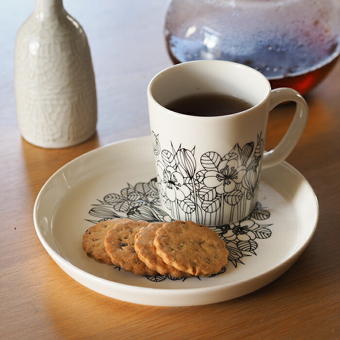 楽天市場】アラビア クロッカス マグ 300ml ブラック / ARABIA