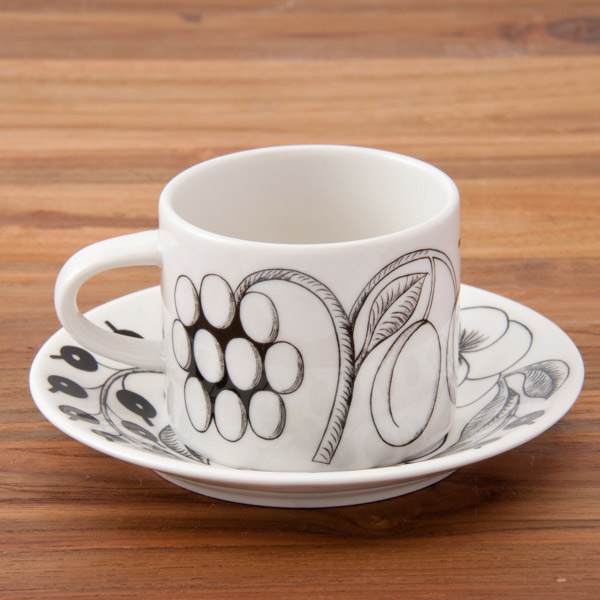 楽天市場】□アラビア ブラック パラティッシ コーヒーカップ