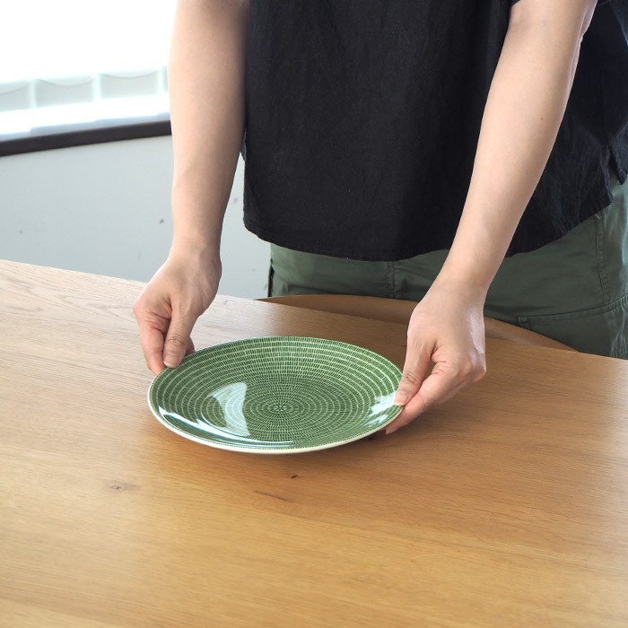 楽天市場】アラビア 24h アベック プレート 20cm グラスグリーン