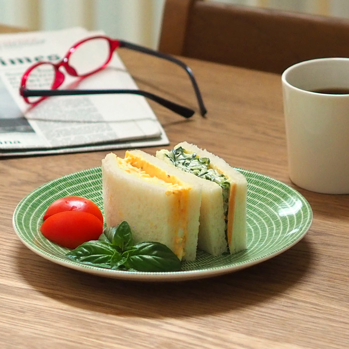 楽天市場】アラビア 24h アベック プレート 20cm グラスグリーン