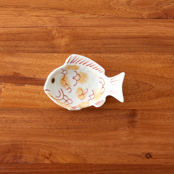 楽天市場】幸楽窯 錦 金叩 鯛形 小付 / 有田焼 和食器 正月 お正月