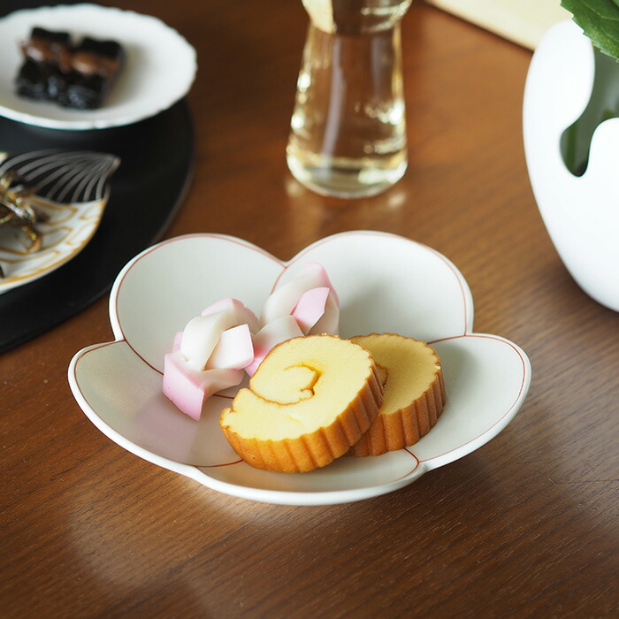 楽天市場】【スーパーSALE 10%OFF】幸楽窯 錦 銀彩 捻り梅形 銘々皿