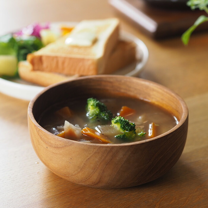 楽天市場】日曜雑貨 サラダボウル チーク / SUNDAY SUPPLIES / 天然木