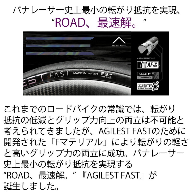 楽天市場】パナレーサー 【2本セット】AGILEST FAST （アジリスト