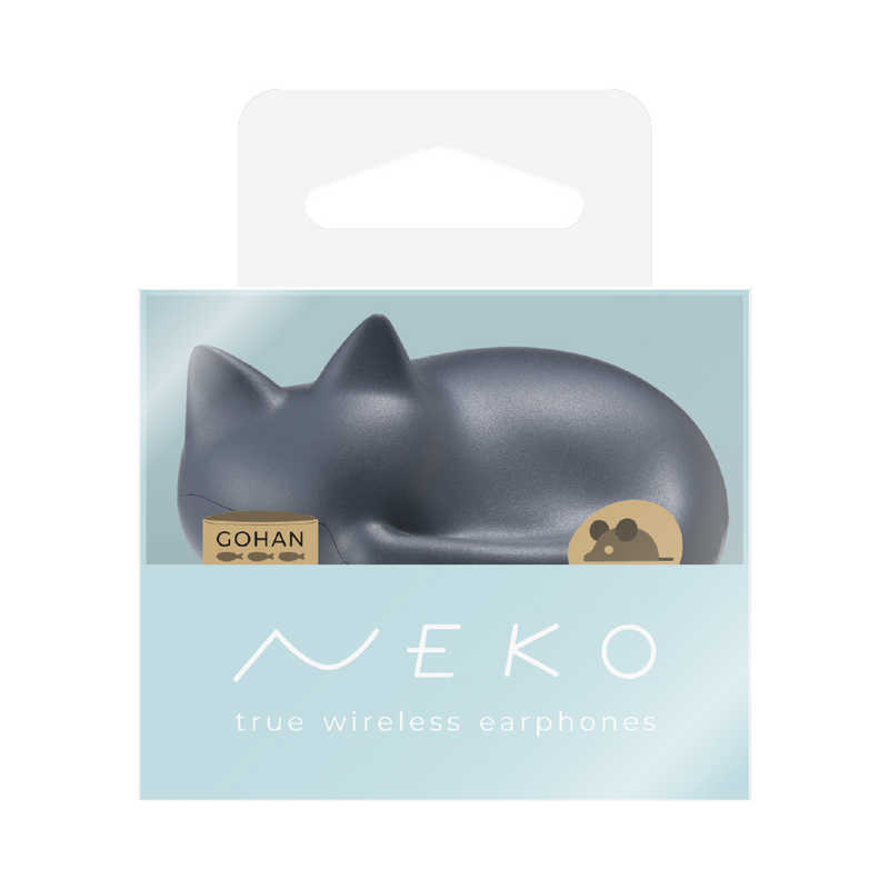 楽天市場】ラディウス 完全ワイヤレスイヤホン NEKO 猫 クロ